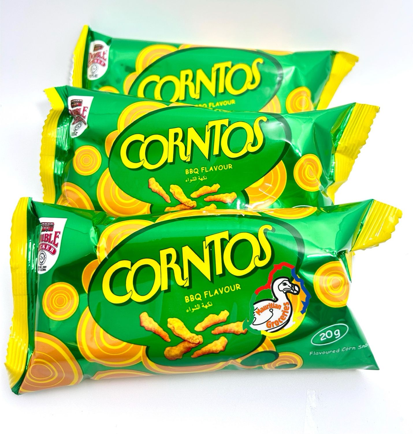 CORNTOS Corn Snack BBQ flavour 20g Pack of 30