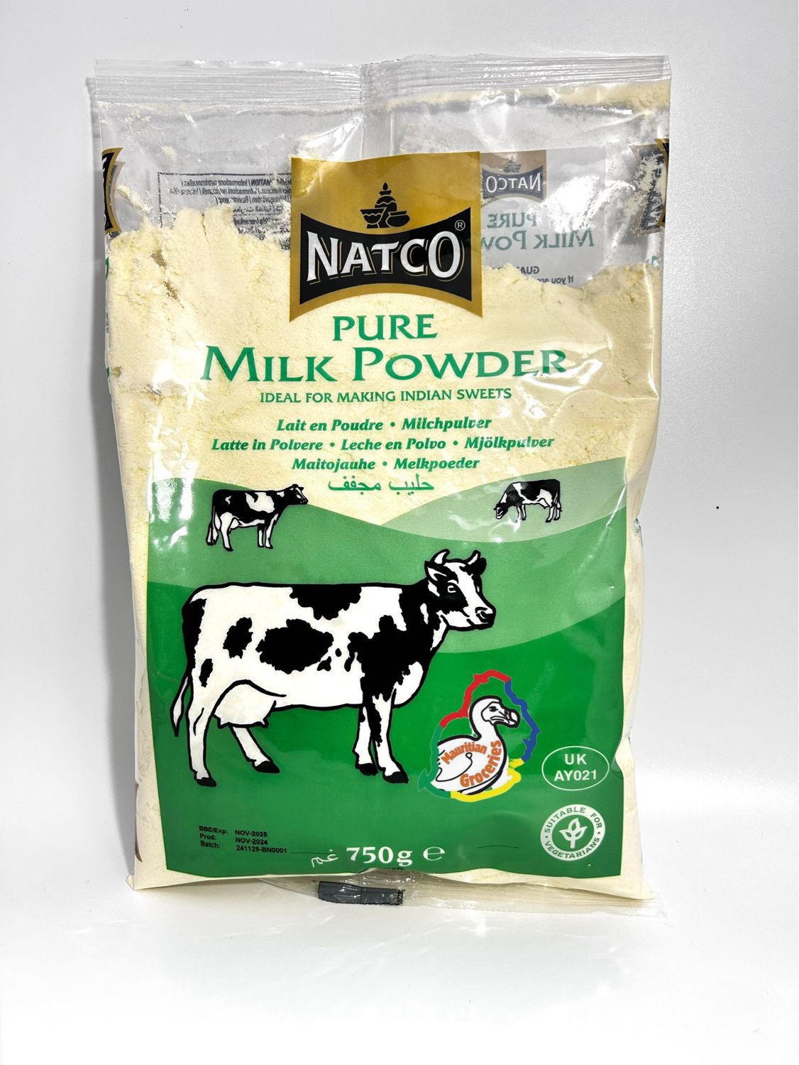 Natco PURE MILK POWDER / Lait en Poudre 750g