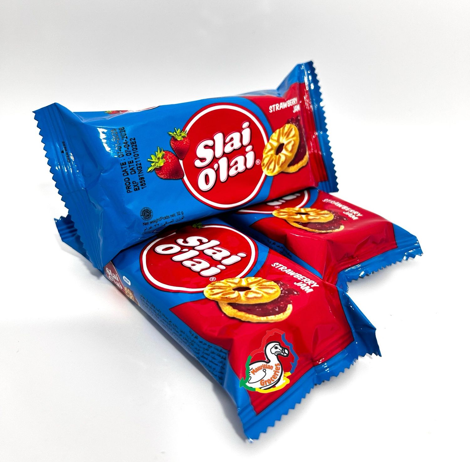 Slai O’lai Strawberry Jam Biscuit Pack Of 4 (1 Packet)