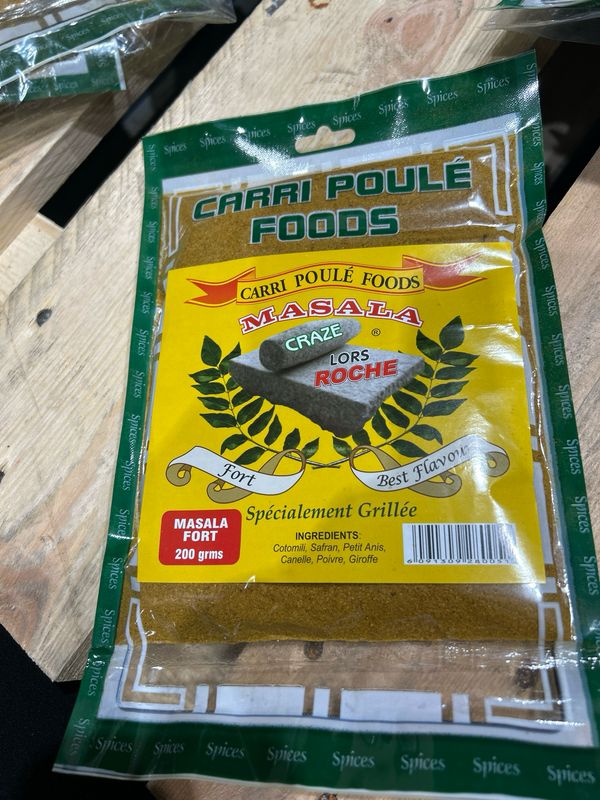 Carri Poulè Foods Masala / Curry Powder Hot 200g