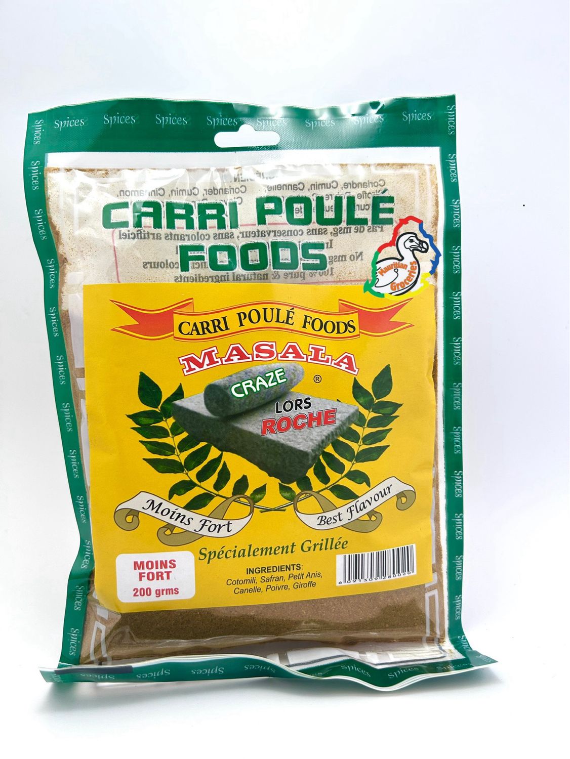 Carri Poulè Foods Masala / Curry Powder Mild 200g