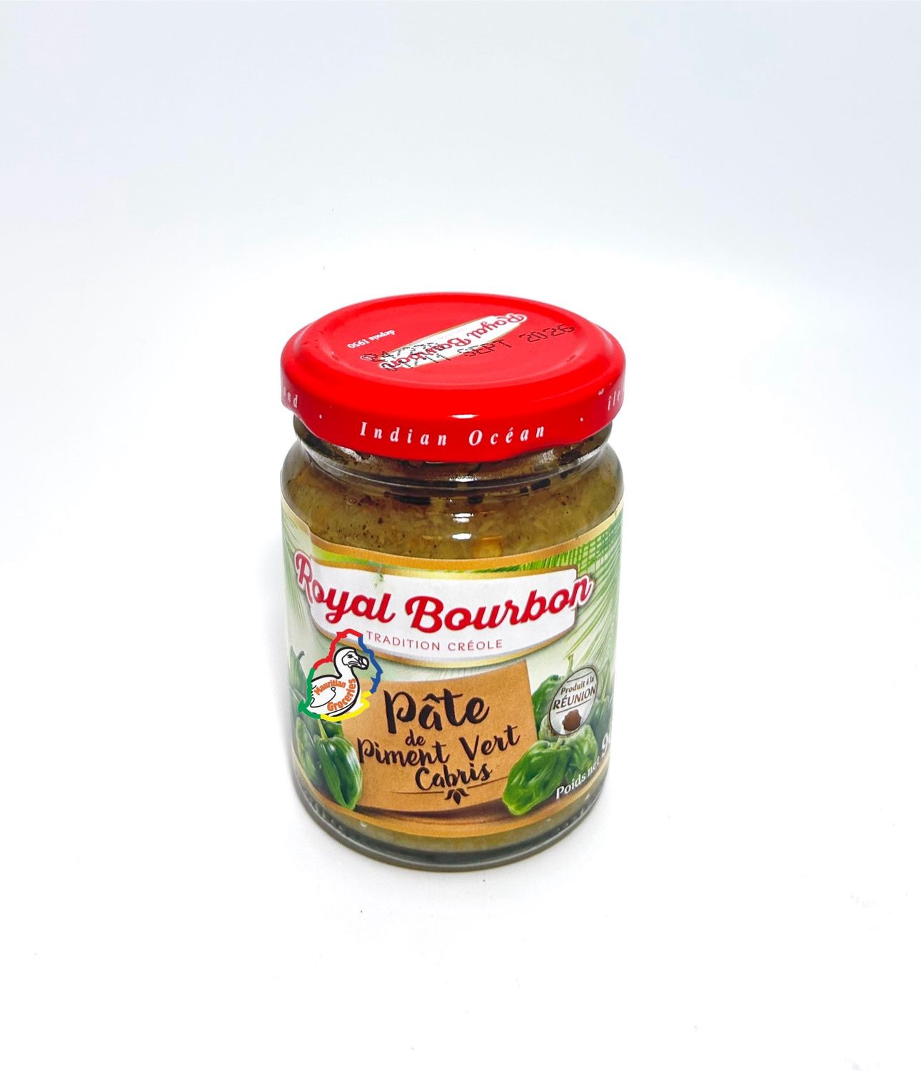 Royal Bourbon Pate Piment Vert Cabris ( Reunion Island )