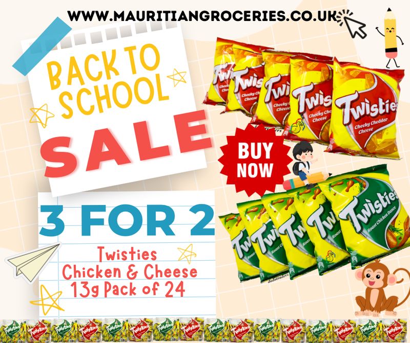 Twisties Any 3 For 2 Chicken / Cheese 13g Small Pack Of 24