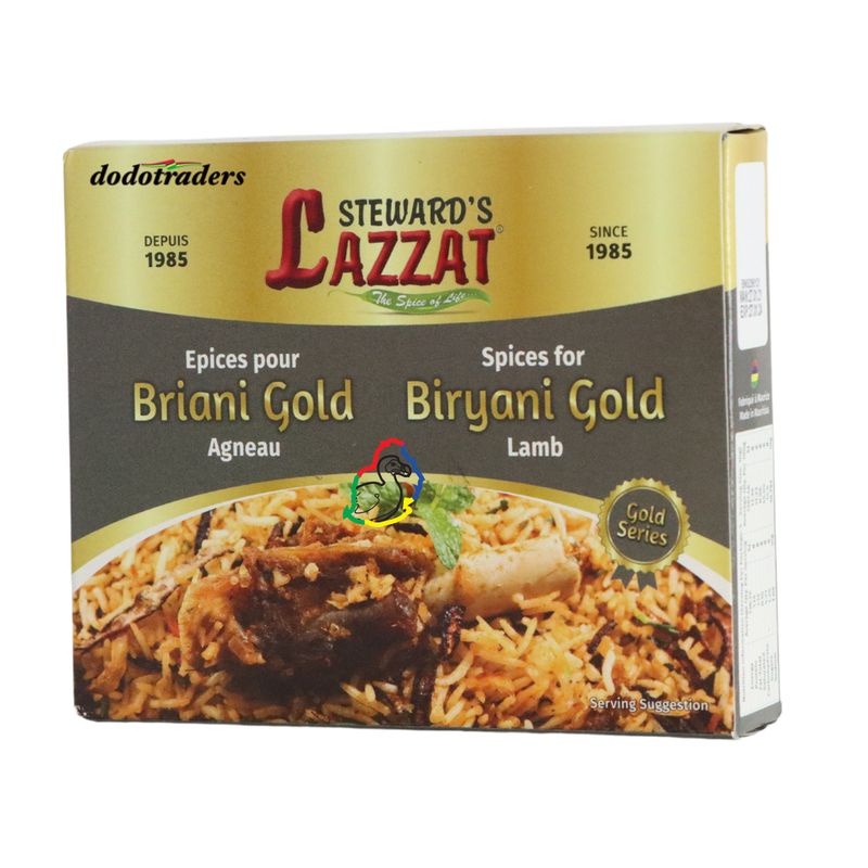 Lazzat Gold Briyani Lamb Spices  50g