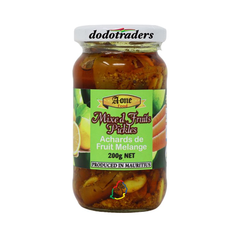 A-One Mixed Fruit Pickle 200g A-One Mixed Fruit Pickle 200g