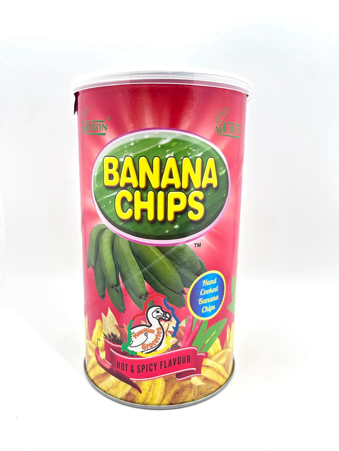 Banana Chips Tub Spicy 140g Banana Chips Tub Spicy 140g
