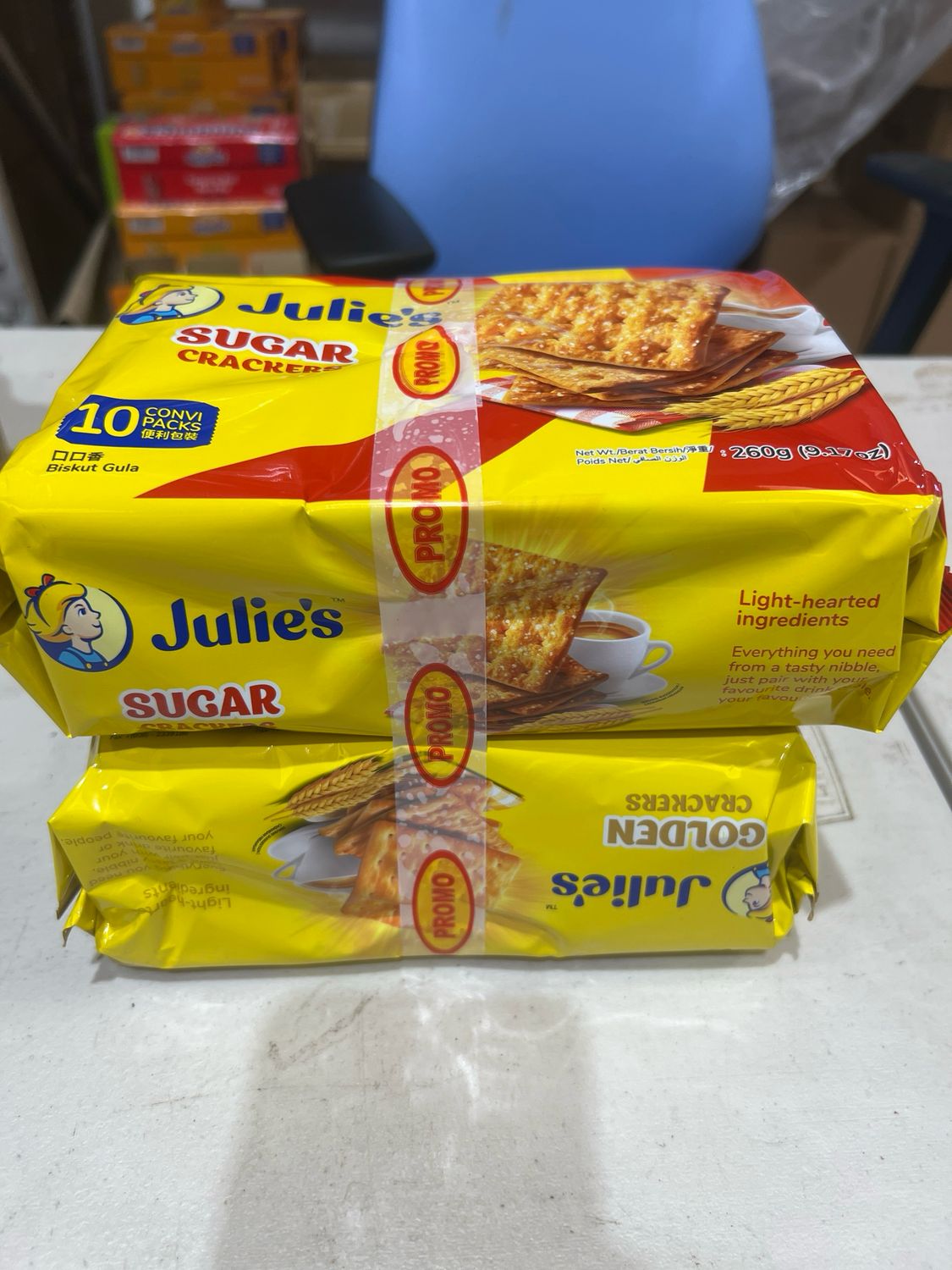Buy one Sugar Crackers get One golden Pack Free 260g