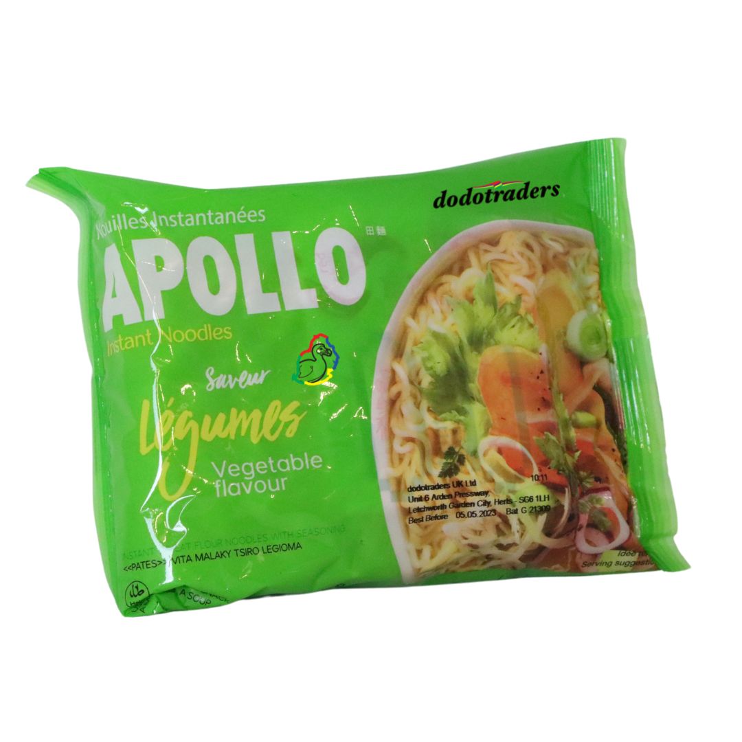 Apollo Vegetable Packet Of 85g / Box Of 24 Expiry Apr 2027