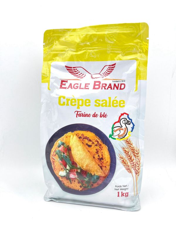 Eagle Brand Crepe salée / Savoury Crepe / Pancake Mix Farine de blé 1kg