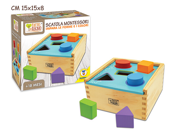IMPARA FORME E COLORI SCATOLA MONTESSORI