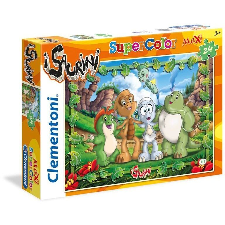PUZZLE CLEMENTONI DA PAVIMENTO MAXI 24 PEZZI