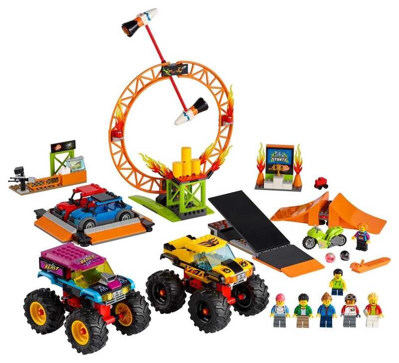 LEGO CITY STUNTZ 60295 ARENA DELLO STUNTS SHOW