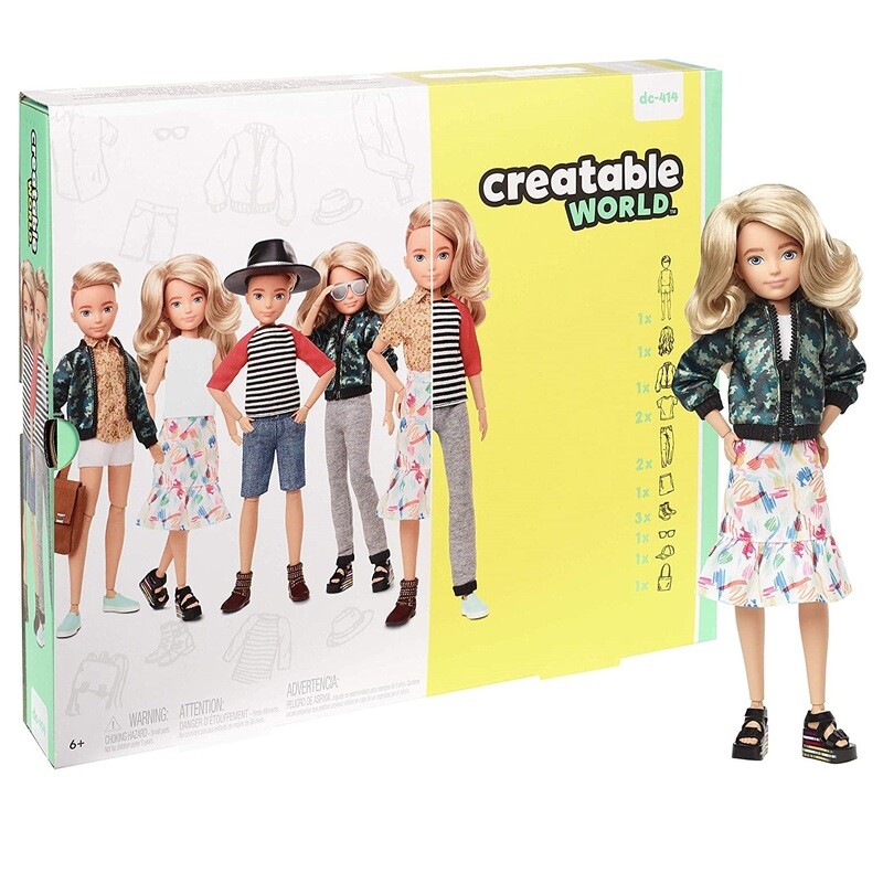 CREATABLE WORLD  KIT BAMBOLE PERSONALIZZABILI