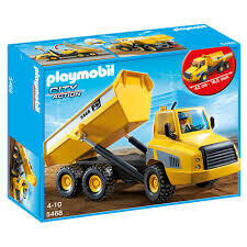 PLAYMOBIL AUTOCARRO CON CASSONE