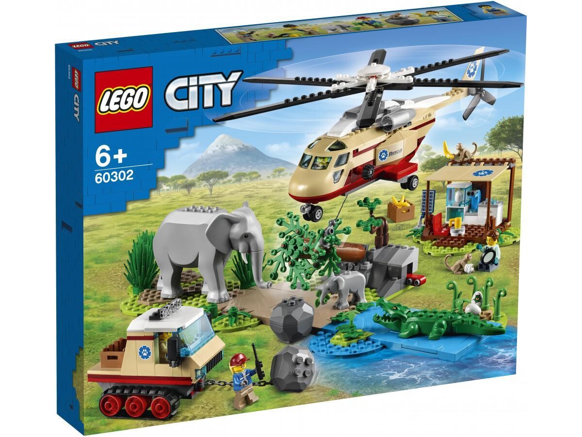 LEGO CITY 60302 OPERAZIONE SOCCORSO ANIMALI NOVITA' GIUGNO