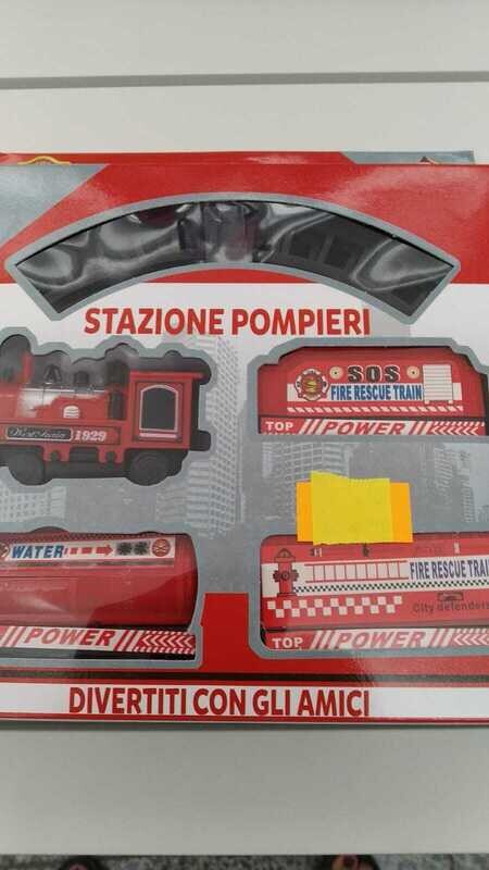 TRENINO STAZIONE POMPIERI