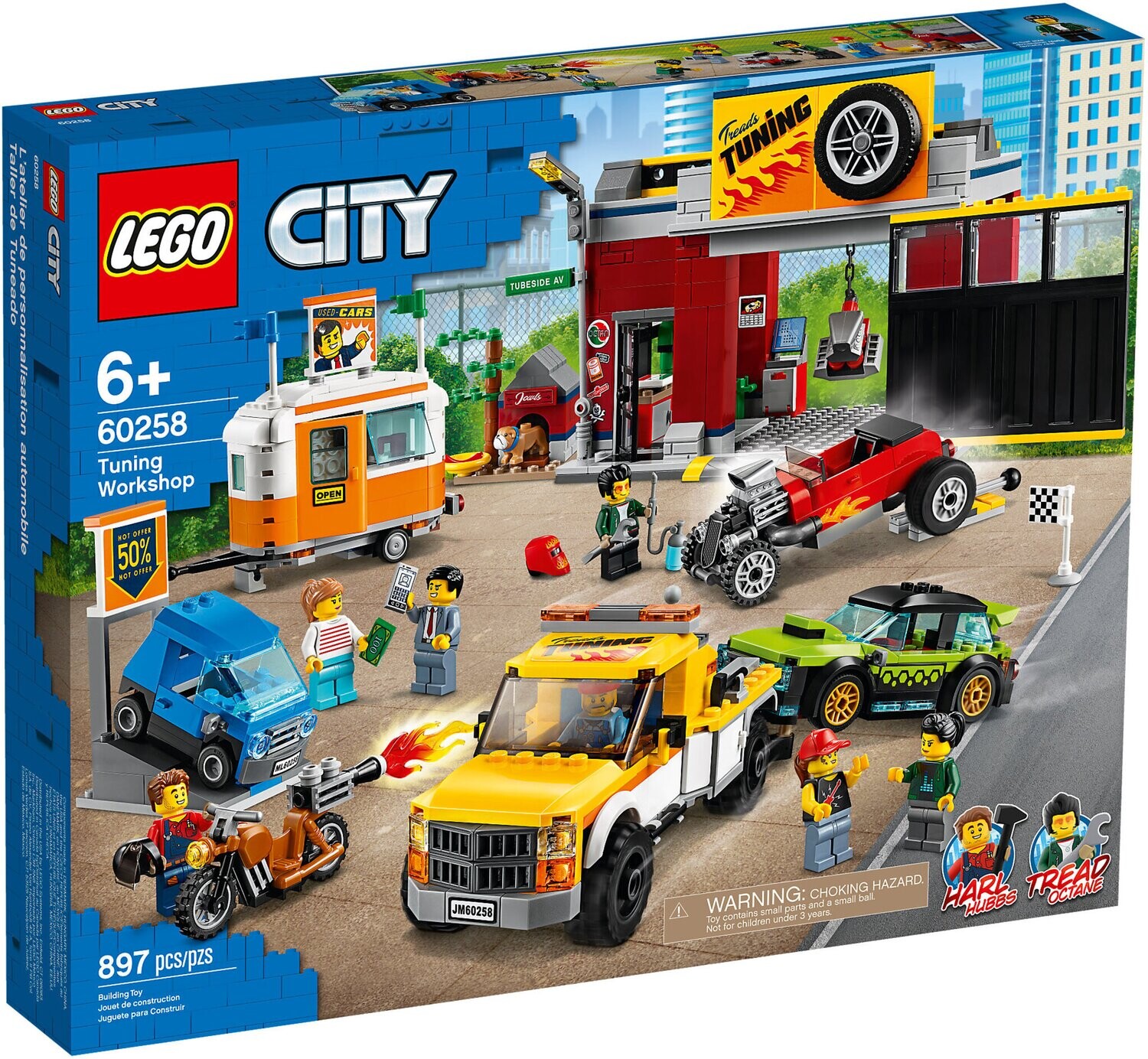 LEGO CITY 60258 AUTOFFICINA