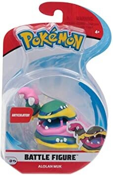 POKEMON BATTLE FIGURE  ALOLAN MUK
