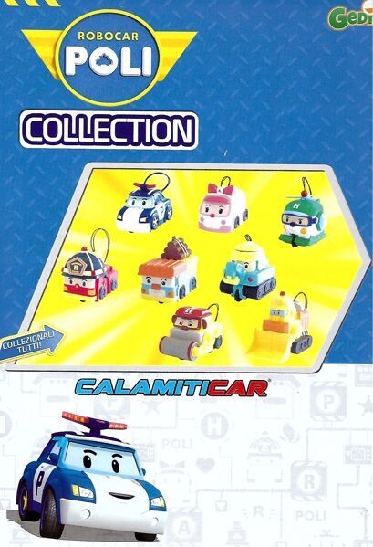 ROBOCAR POLI CALAMITY CAR 8 PERSONAGGI A RETROCARICA