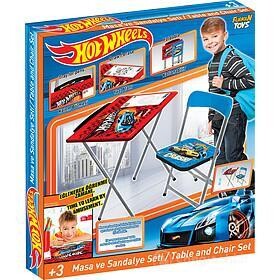 TAVOLINO E SEDIA HOT WHEELS