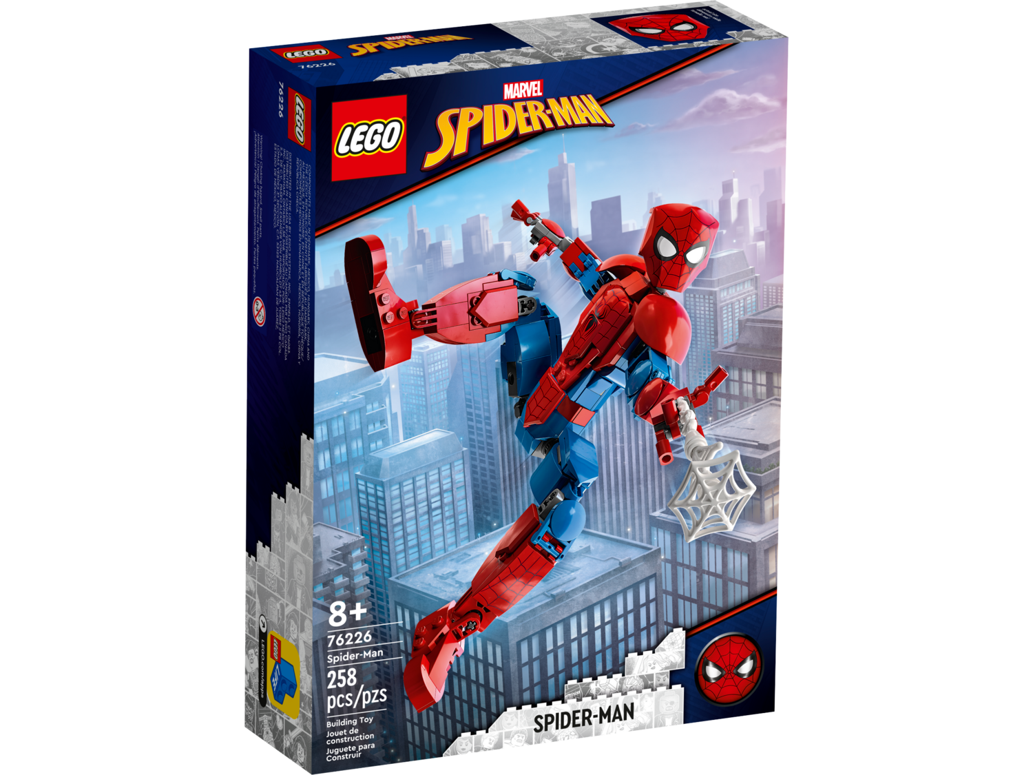 LEGO MARVEL 76226 SPIDER-MAN PERSONAGGIO SNODABILE