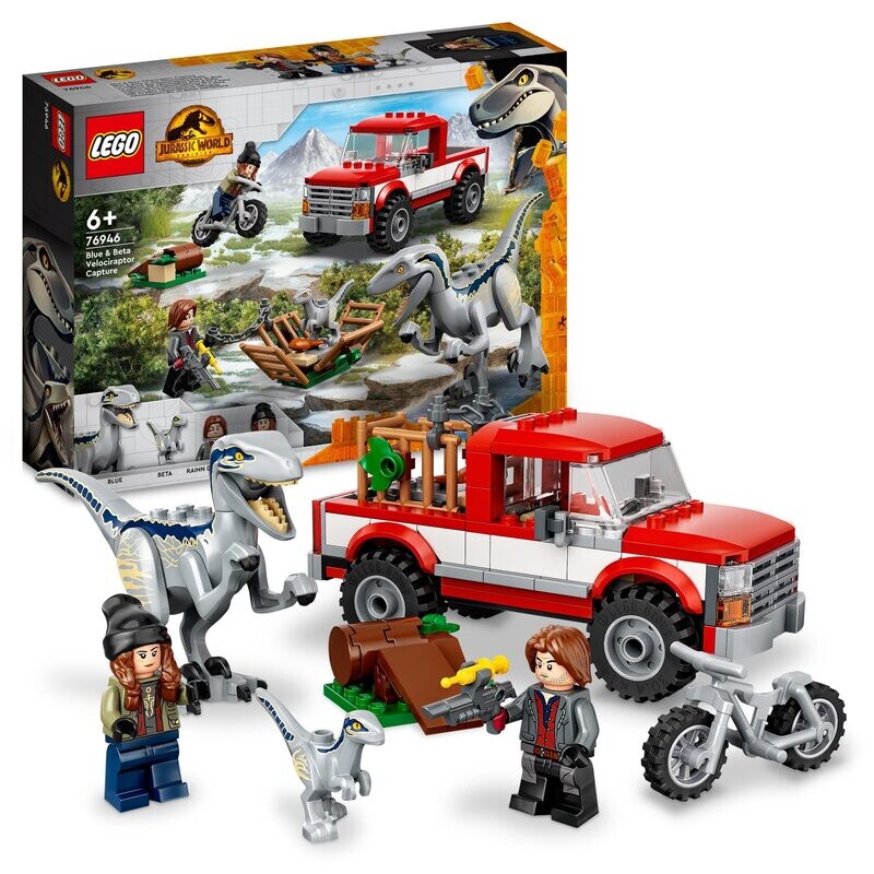 LEGO JURASSIC WORLD 76946 LA CATTURA DEL VELOCIRAPTOR