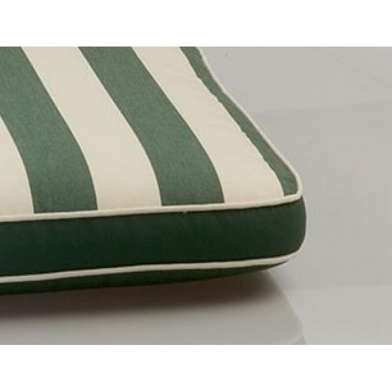 CUSCINO LETTINO RIGATO VERDE