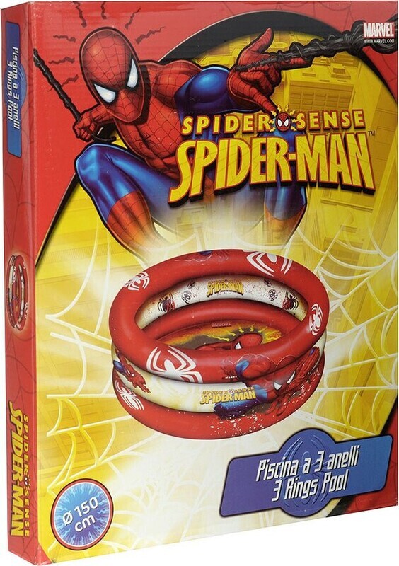 PISCINA 3 ANELLI SPIDER-MAN