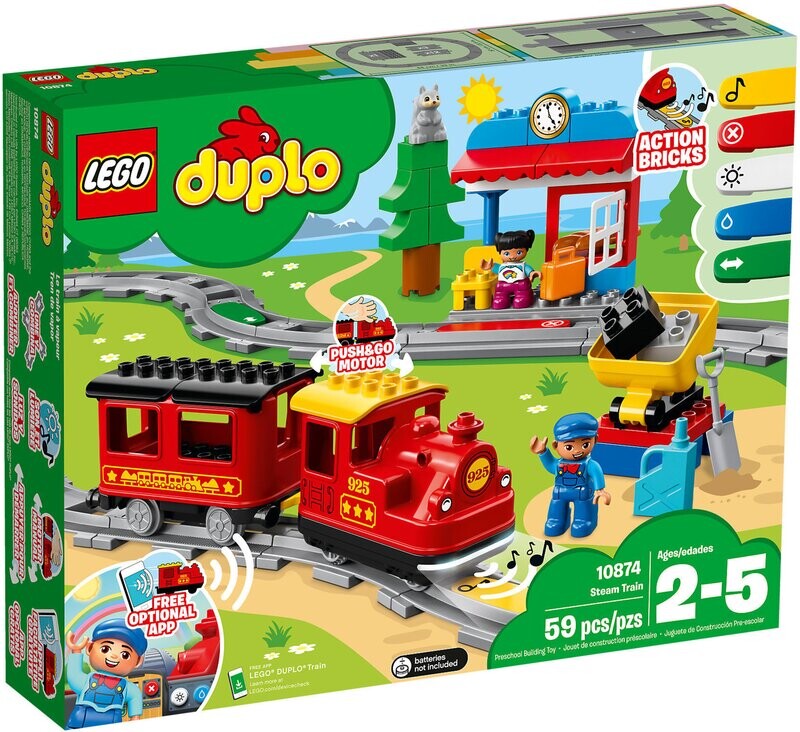 LEGO DUPLO 10874 TRENO A VAPORE