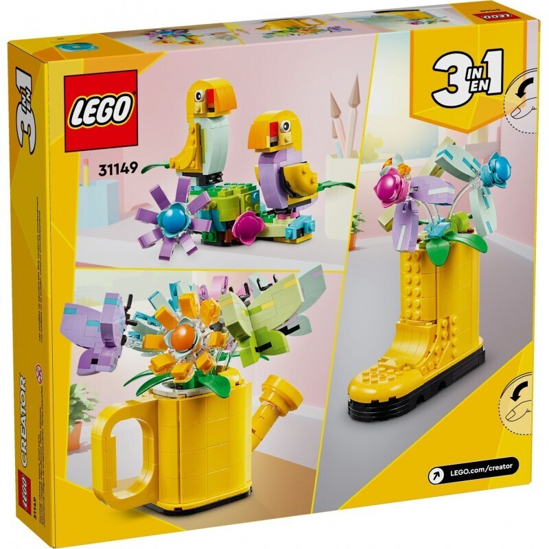 LEGO 31149 INNAFIATOIO CON FIORI