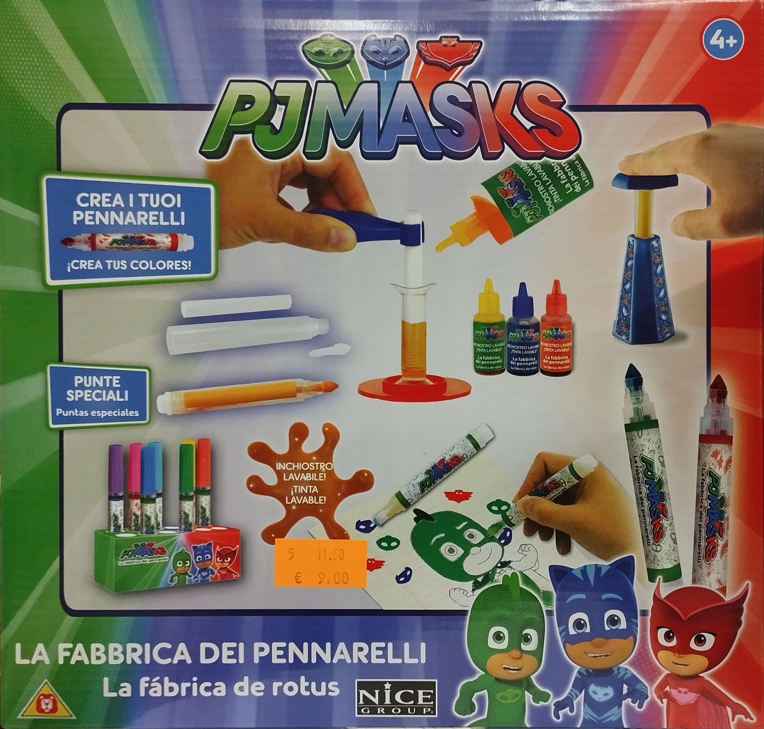 PJMASKS FABBRICA DEI PENNARELLI