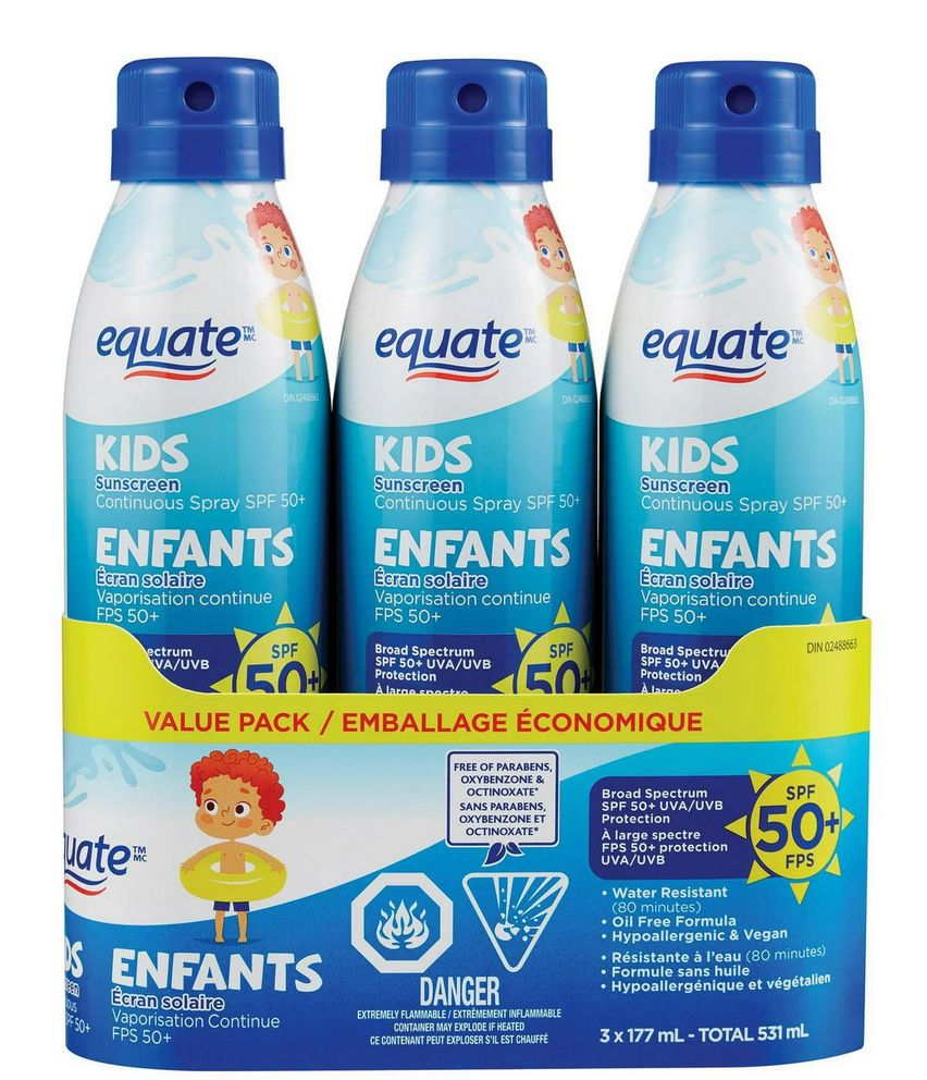 SPF 50+ Spray Sunscreen
