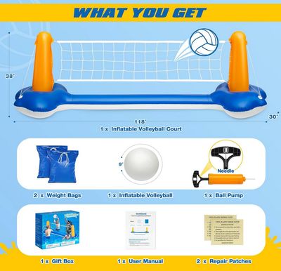 Lake Volleyball Set