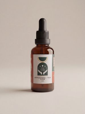 Tulsi &amp; Ashwaganda Elixir