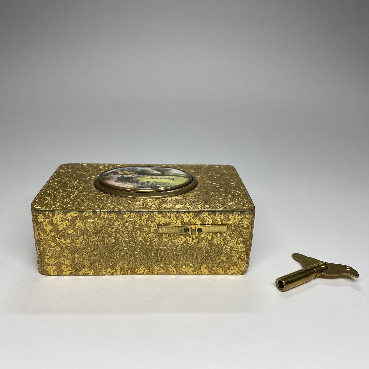 Hand-Engraved Silver Gilt Singing Bird Box Made by John Manger for Asprey &amp; Sons, Bond St., UK