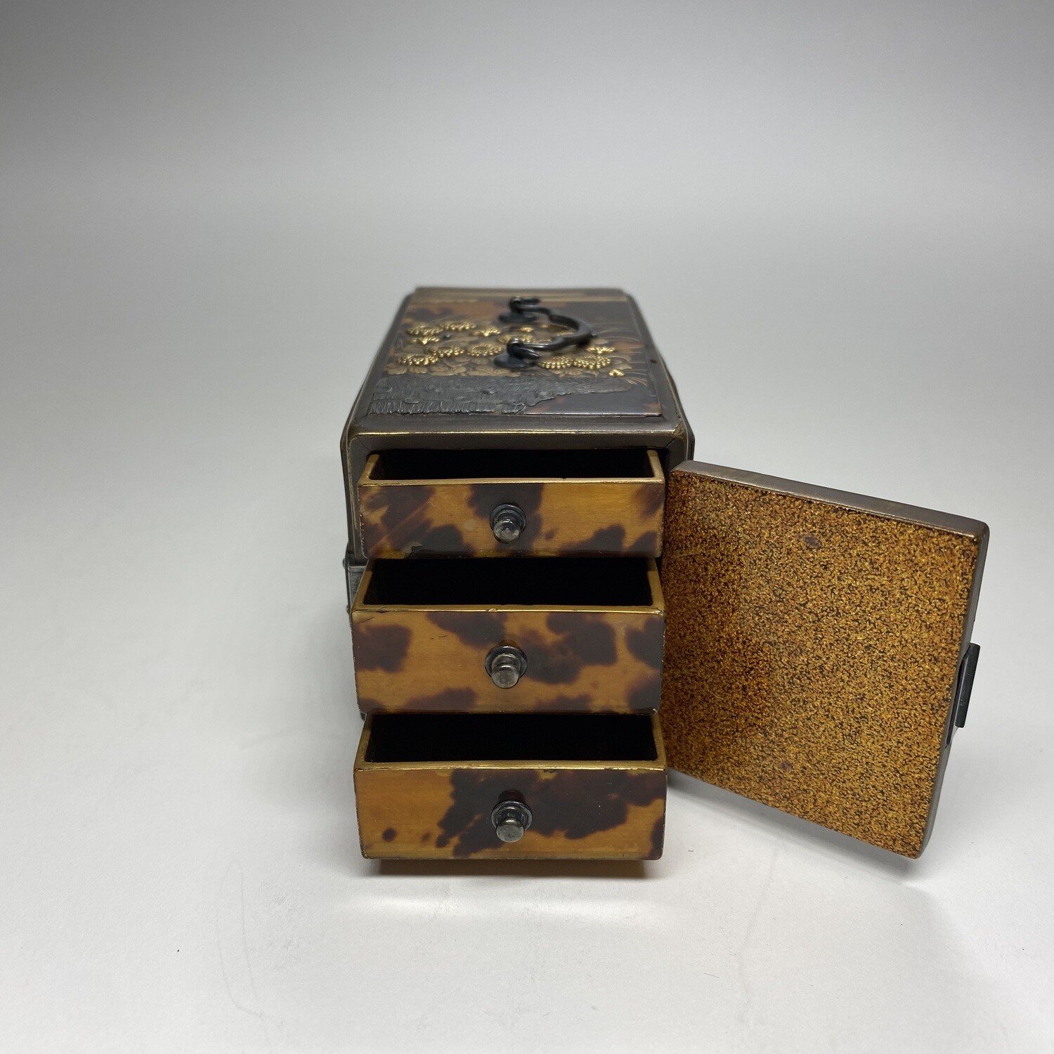 Exceedingly Rare Japanese Tortoiseshell KODANSU From The Edo Period