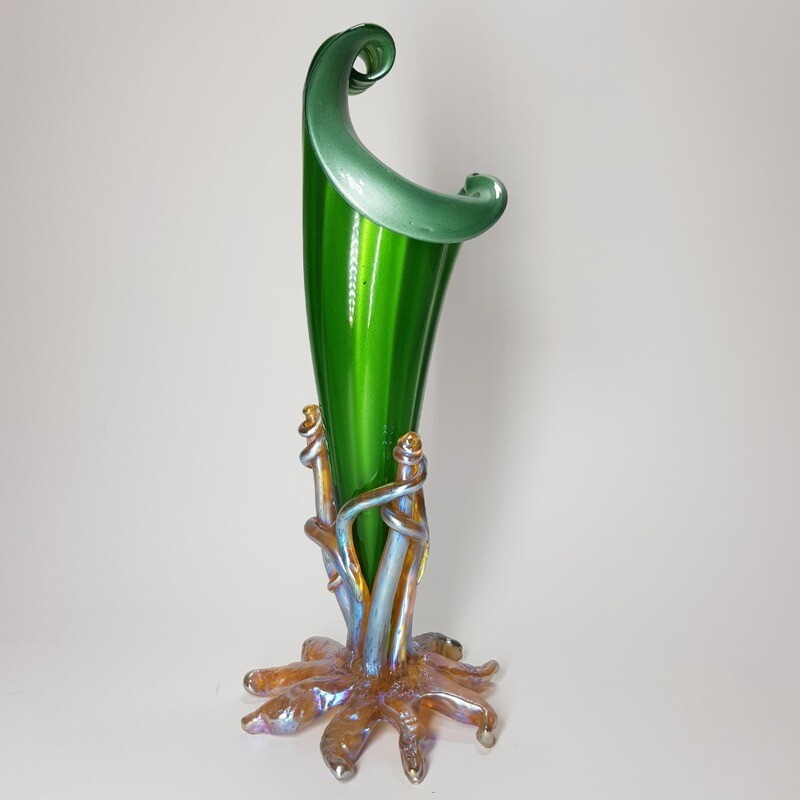 Art Nouveau Austria Czech Lotz Vase By  Eduard Prochaska 1900