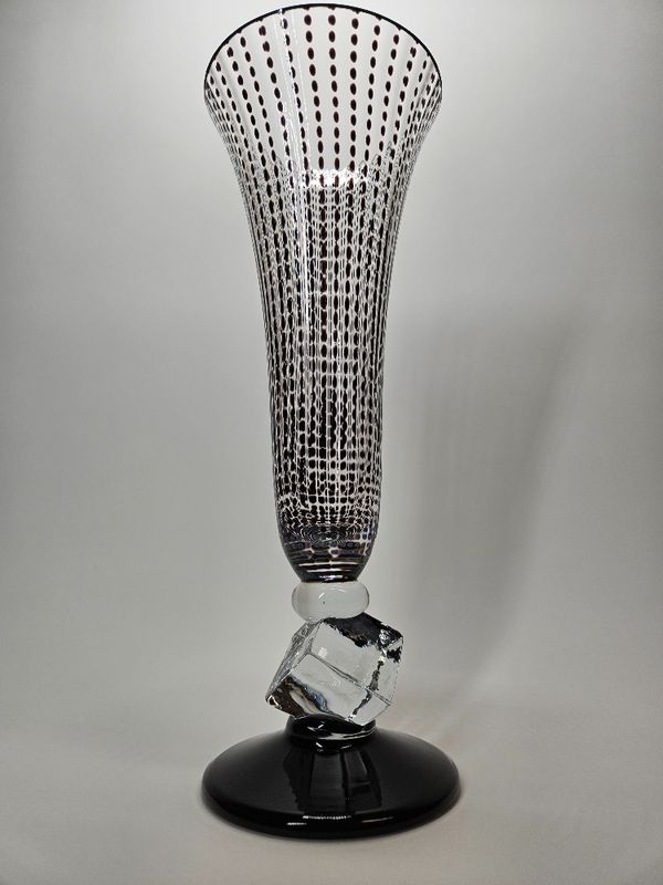 Midcentury Italian Murano Glass Vase