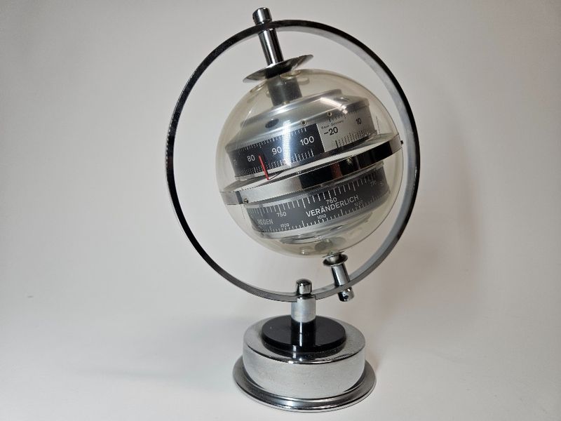 Mid Century 1970s German Working Barometer