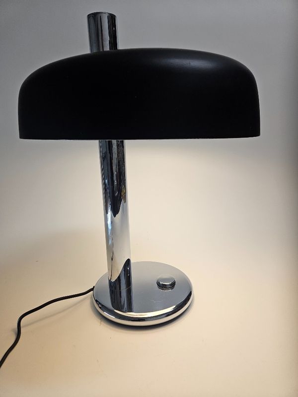 Bauhaus German Table Lamp Model 7603 by Heinz Pfaender for Hillebrand 1967