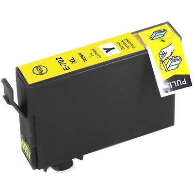 EPSON T702XL420 REMANUFACTURED HIGH YIELD INKJET- YELLOW