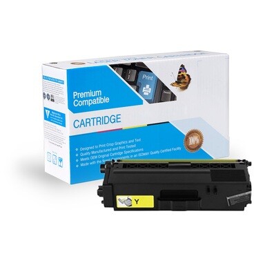 BROTHER TN339Y COMPAT EXTRA HIGH YIELD YELLOW TONER CART