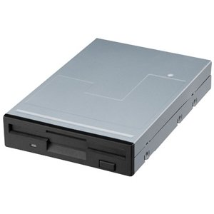 USED - 3.5" 1.44 MB Floppy Drive, Black