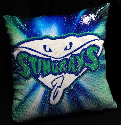 Stingrays Mermaid Pillow Cover ONLY
