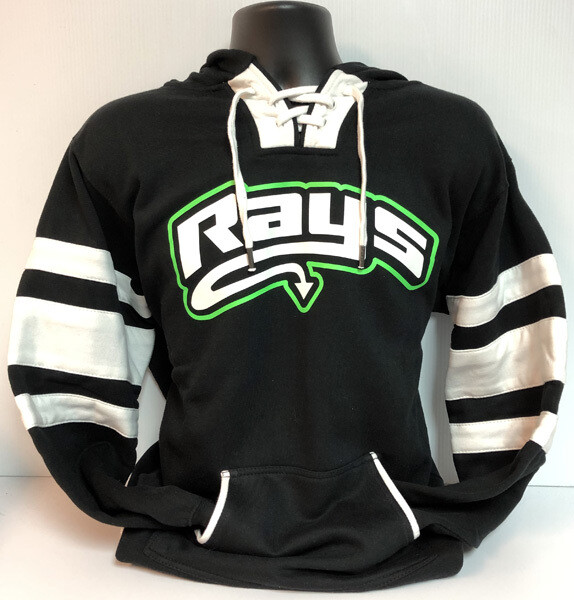 black hockey hoodie