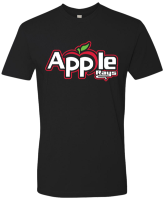 Next Level Black T-shirt (Apple)