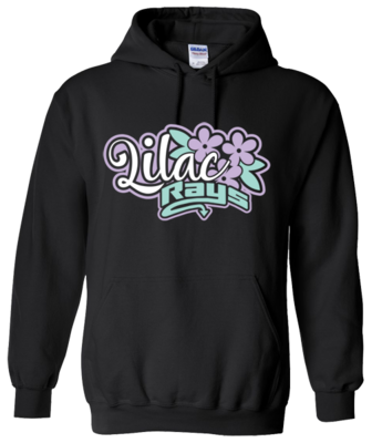 Gildan Black Hoodie (Lilac)