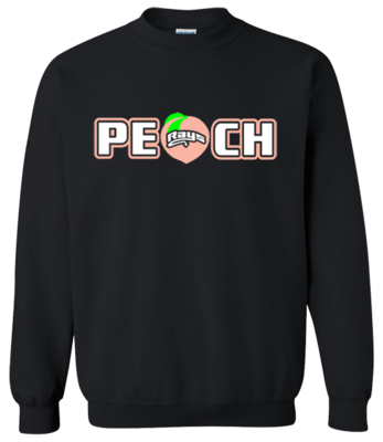 Gildan Black Sweatshirt (Peach)