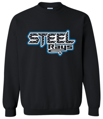 Gildan Black Sweatshirt (Steel)
