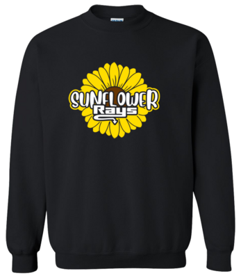 Gildan Black Sweatshirt (Sunflower)